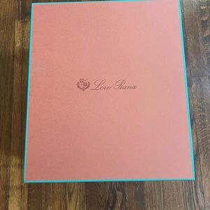 Loro Piana Coral and Teal Box